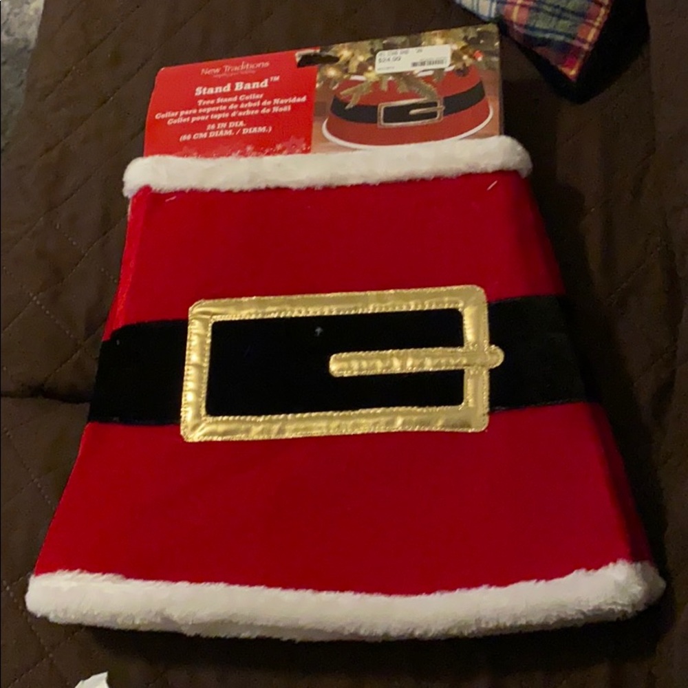 Christmas tree stand band